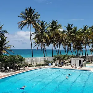 Kasa Las Palmas Ocean View Beachfront Condo Pool , San Juan Puerto Rico